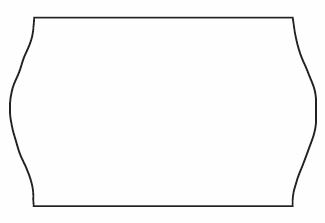 Meto Etiketter 26x16 mm Hvid (36 Ruller) - Godt Tilbud!