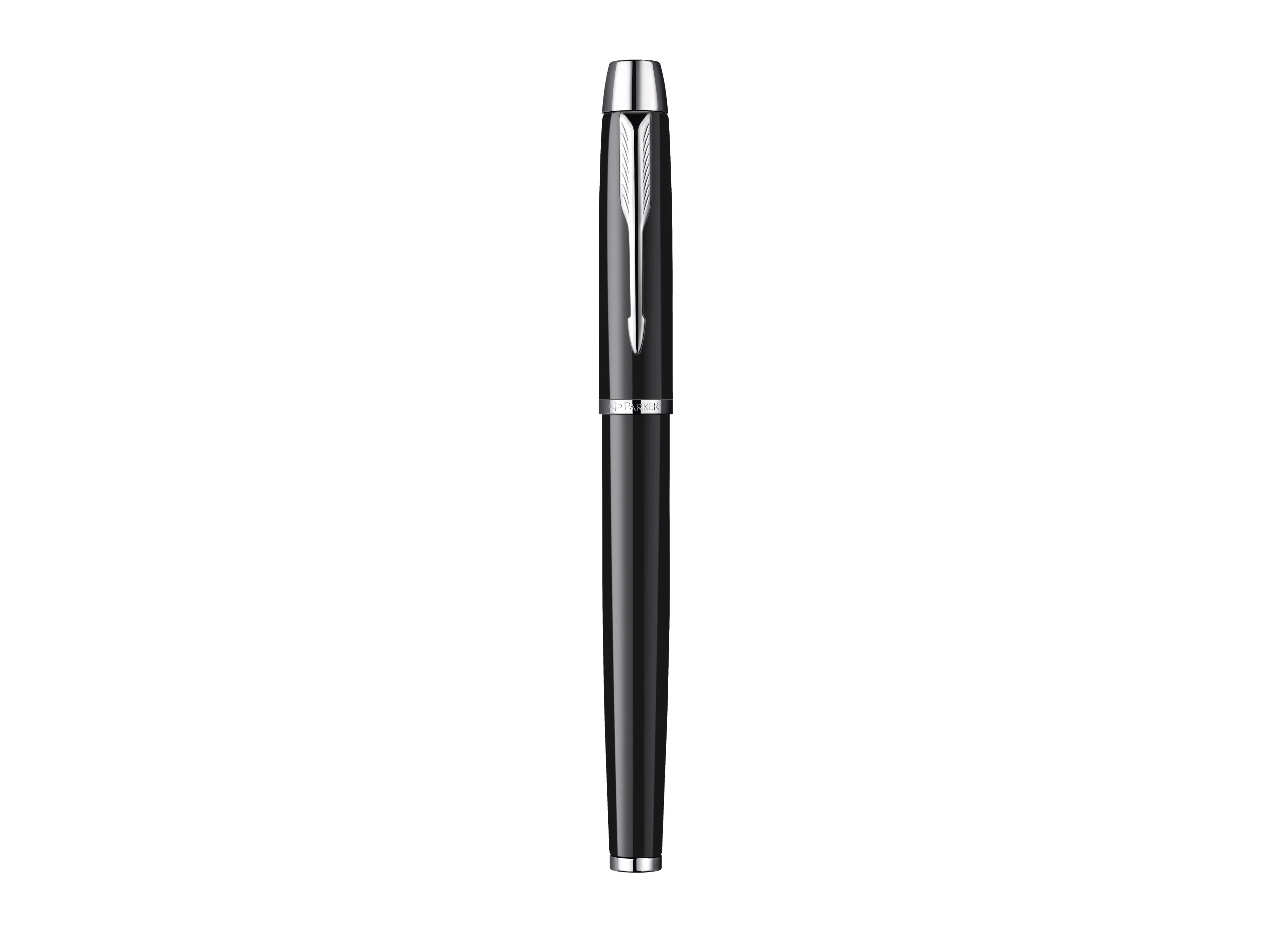 Parker Im, Kuglepen, Sort, Krom, Sort, Messing, Guld, Lak, Ambidextrous