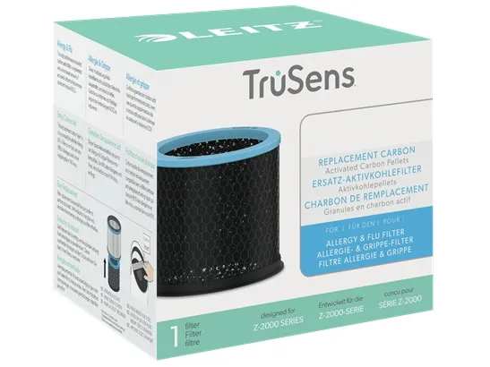 Erstatningskulfilter Til Leitz Trusens Z-2000/Z-2500 Allergi Og Influenza Filter, 1 Pakke