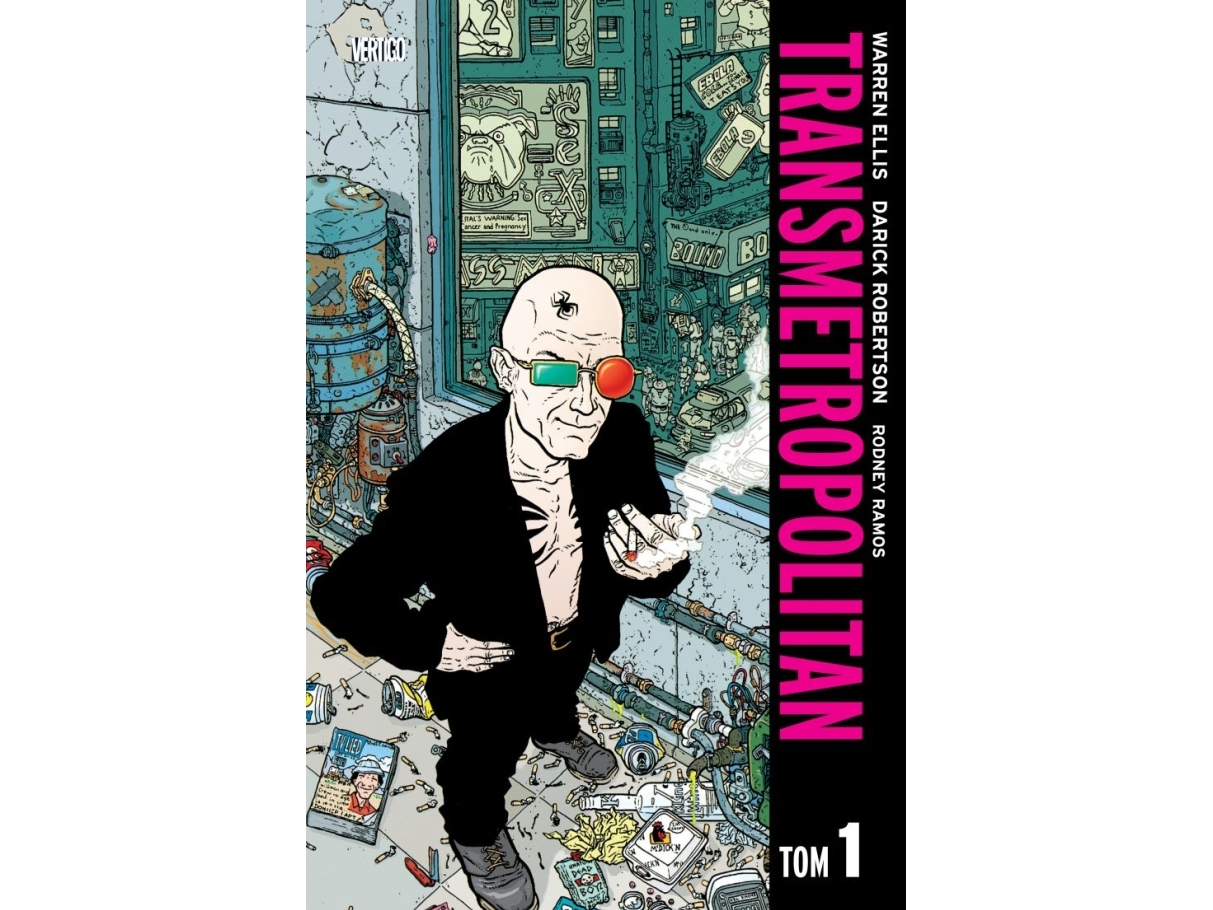 Isbn Transmetropolitan. Tom 1, Tegneserier & Grafiske Noveller, Polsk, Indbundet, 288 Sider