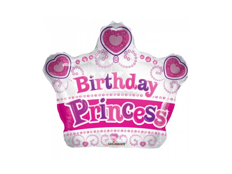 Folieballon Prinsesse, 46 Cm