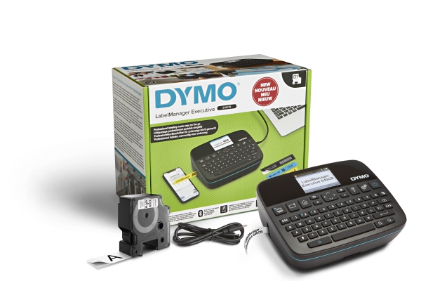 Dymo Labelmanager Labelwriter 640Cb Portable & Rechargeable Label Maker With Dual Connectivity - 2197370, Qwerty, Direkte Termisk/Termisk Overførsel,