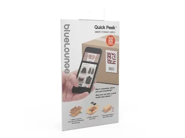Bluelounge Quick Peek, Hvid, Rektandel, 32 Stk