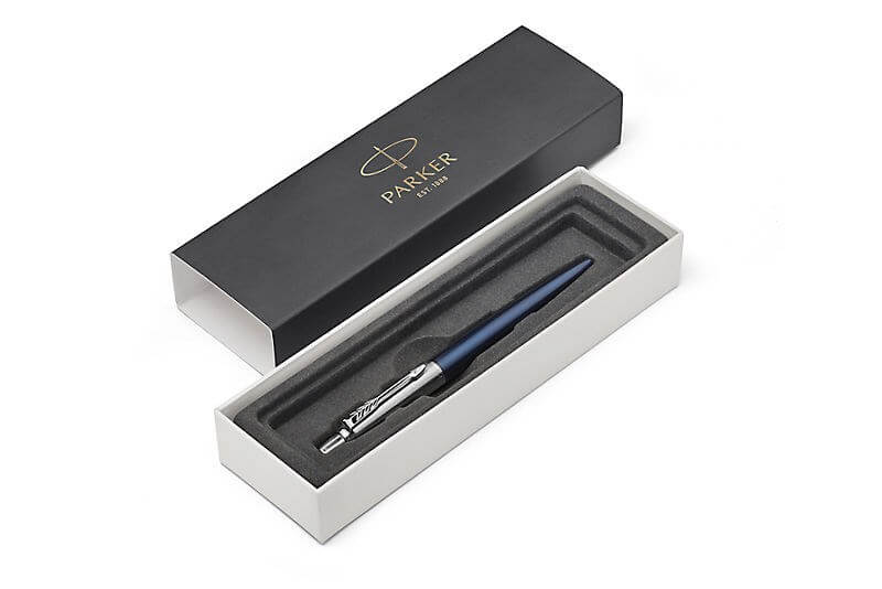 Parker Kuglepen Jotter Royal Blue CT, M, Æske, Blå