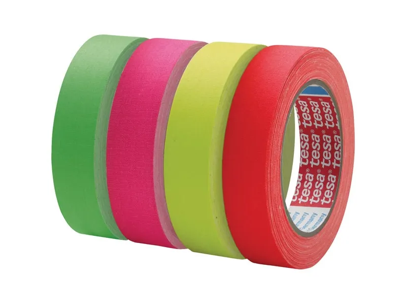 Tesa 04671-00052-10 Tekstiltape Tesa Tape® 4671 Neongrøn (L X B) 25 M X 19 Mm 1 Stk