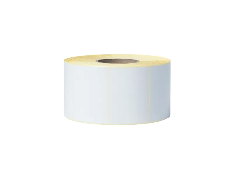 Roll Labels No Coated Pre-Cut White