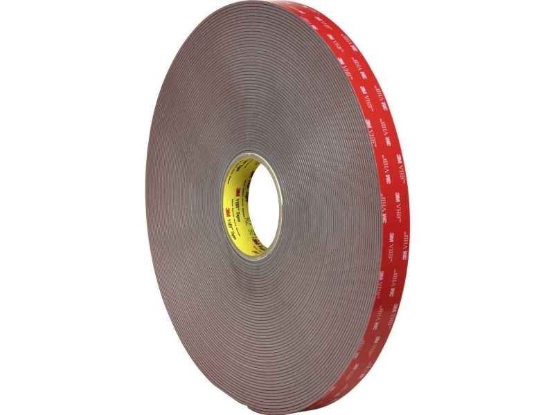3M 49912516 Dobbeltsidet Tape Grå (L X B) 5.5 M X 19 Mm 1 Stk