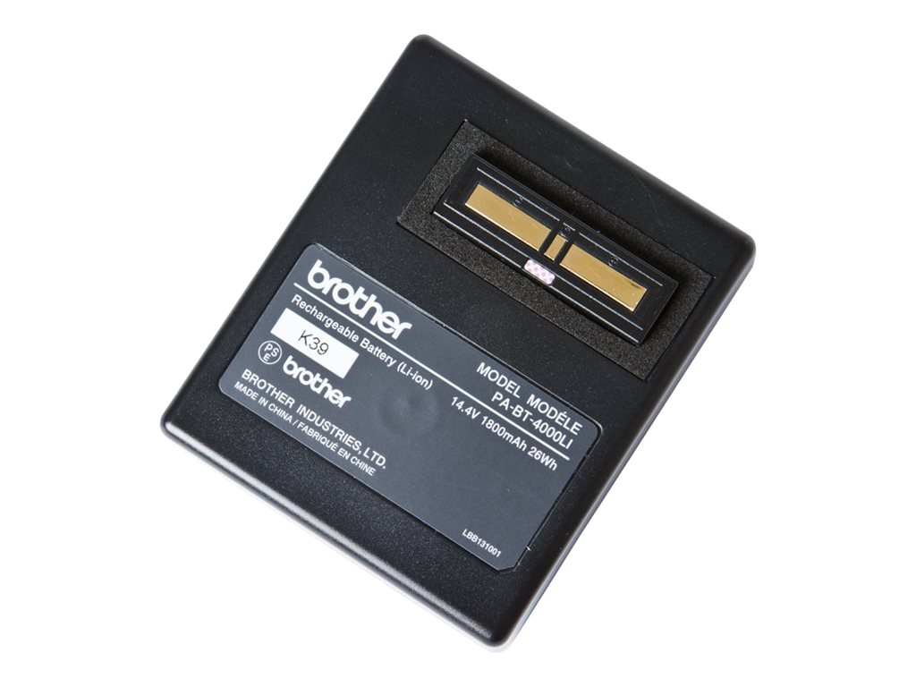 Batteri Brother Pa-Bt-4000Li - Genopladeligt Li-Ion 1800 Mah