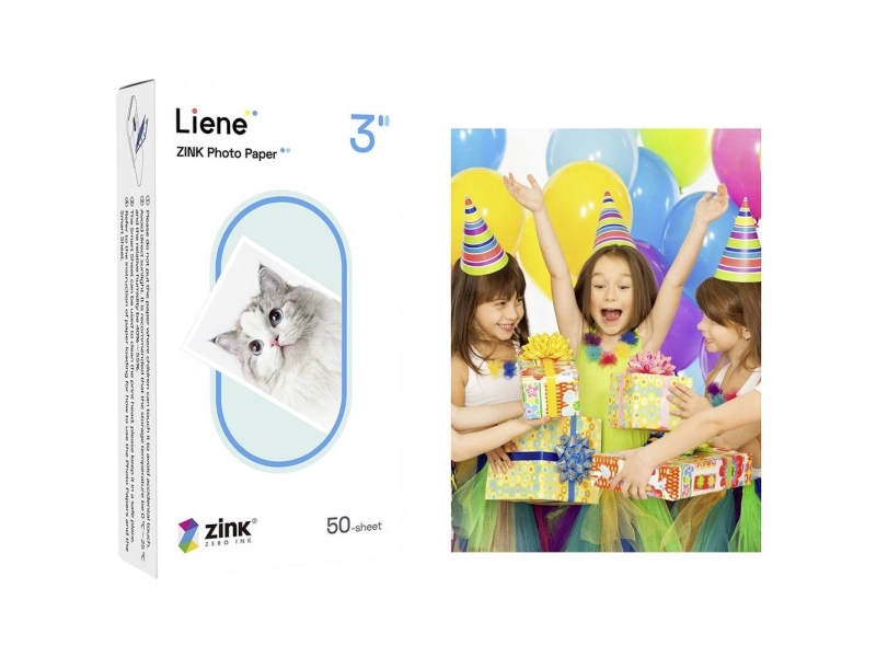 Liene Pearl Series Kw001-65028 Fotopapir #####50 X 76 Mm 50 Blad Selvklæbende, Aftageligt