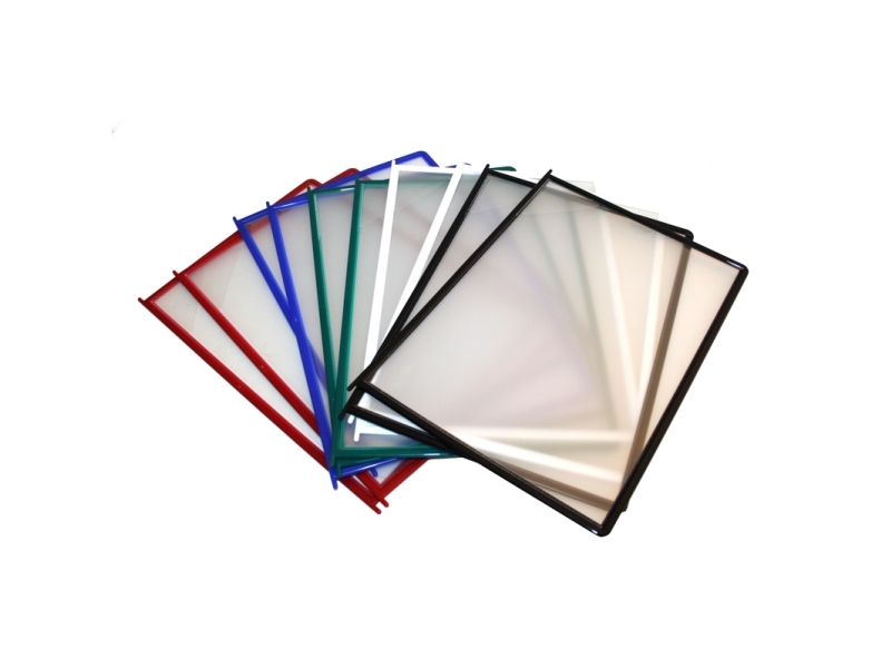 Registerlomme Quickload A4 Assorteret Registersystem Hd - (10 Stk.)