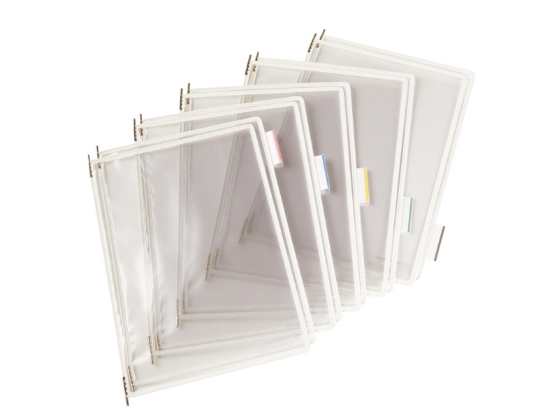 Tarifold Lommer Pvc A3 10St Hvid
