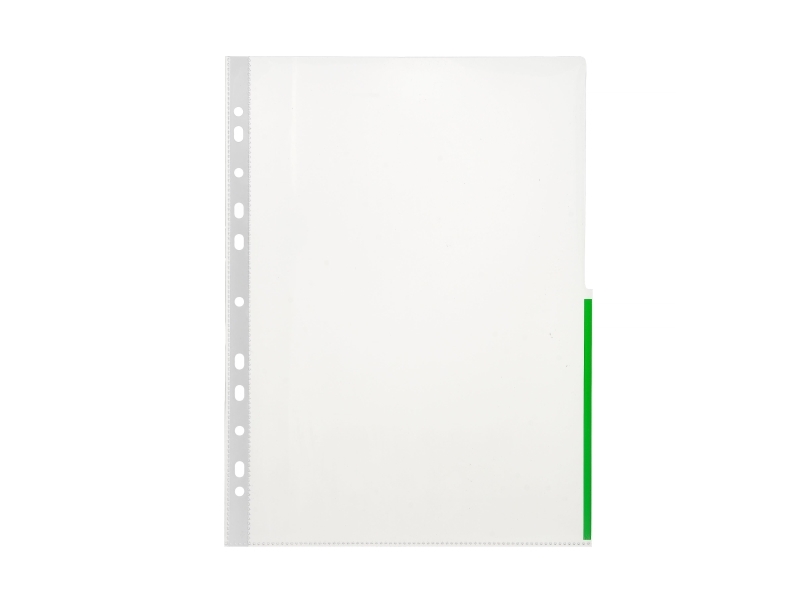 Signallomme A4 Pp 120 Micron 100 Pakke Grøn