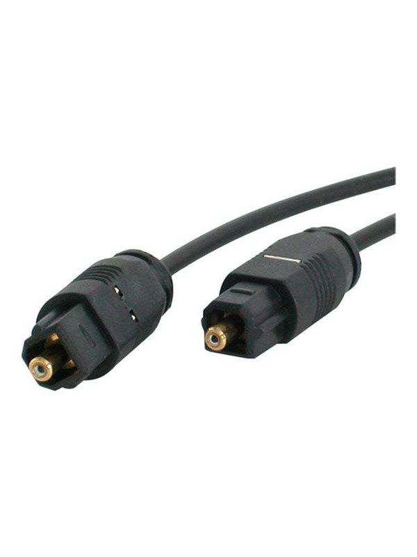 StarTech.com Thin Toslink Digital Optical SPDIF Audio Cable