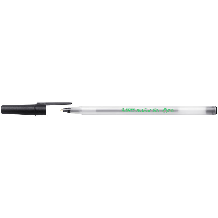 BIC RoundStic ECOlutions pen 0,32mm sort