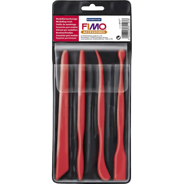 Staedtler Modellerings værktøj til Fimo, 4 dele