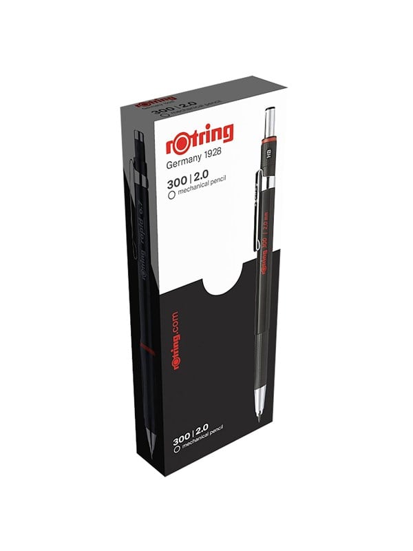 Rotring rOtring 3 Mechanical Pencil | 2. mm | Black | 12 Count